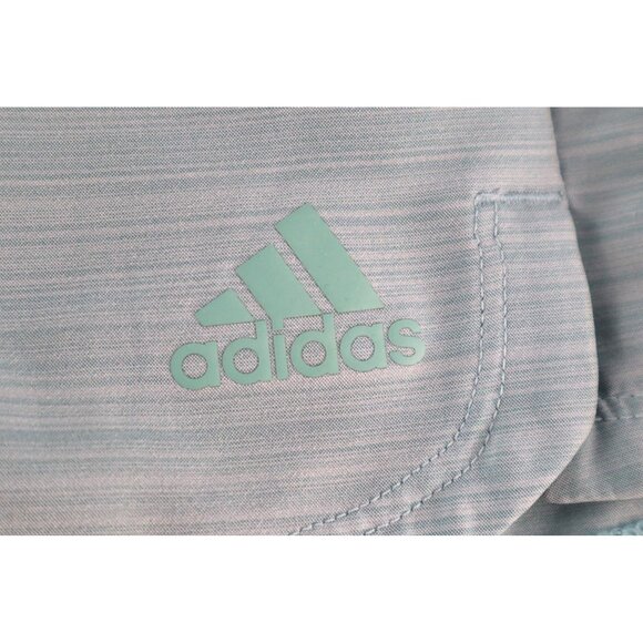 Adidas Women's Aeroready Light Blue Athletic Shorts‎ Size Medium - Picture 6 of 8